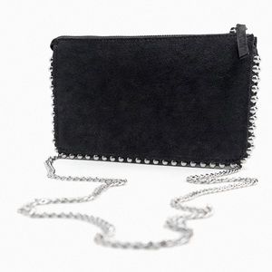 Zara crossbody studded bag